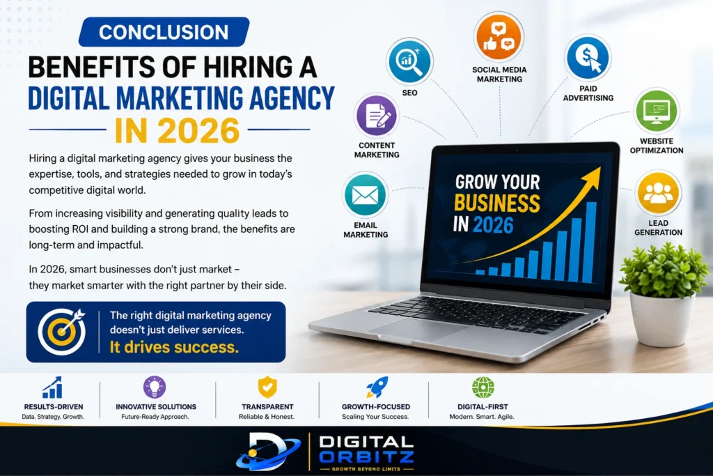 Benefits of Hiring a Digital Marketing Agency in 2026