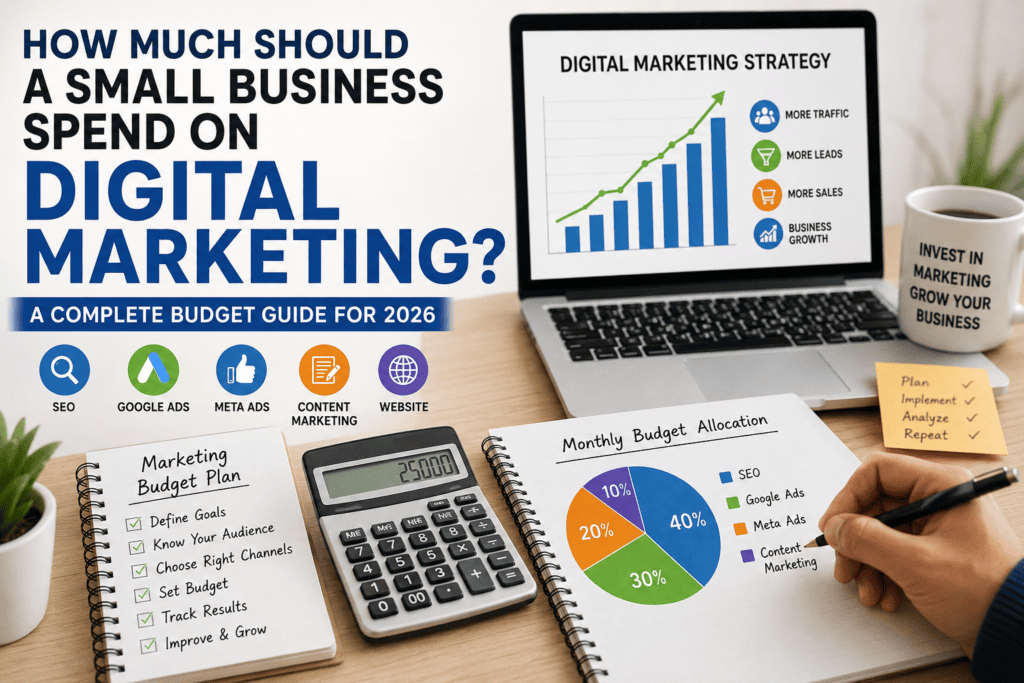 How Much Should a Small Business Spend on Digital Marketing?
